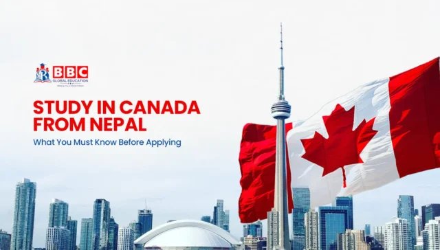 Study in Canada from Nepal